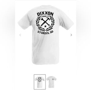 STURGIS BLACK SKETCHY CREST T-SHIRT BLACK - MENS